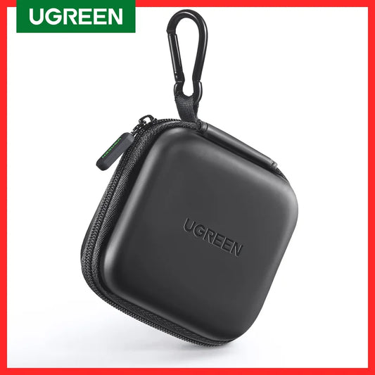 UGREEN Earphone Case Hard Headphone Bag for Airpods Earpods Sennheiser Ear Pads Wireless Bluetooth Earphone Accessories